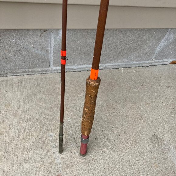 Vintage 8' 6" Sport King M/146 Fiberglass Fly Fishing Rod 2-piece - Picture 5 of 6